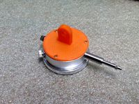 MOSTLY PRINTED CNC - DIAL GAUGE BACK MOUNT by S7design