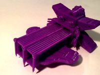UNSP Battle Carrier Spaceship by Phelps3D