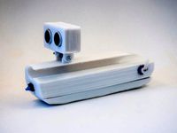 Gabinete: 1º prototipo Auxiliar Electrónico para la Navegación de Ciegos y Disminuidos visuales by patagonialab