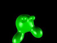 Greeny the blob by dazzadazzadazzadazza