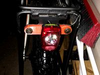 Rear Bike Light Bracket  by Mirrikat