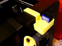 SD card holder for Zortrax M 200 by TjasaBasa