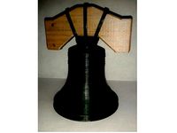 Bell with timber headstock by leadinglights