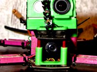 HS1177 camera mount for ZMR250 by czuryk