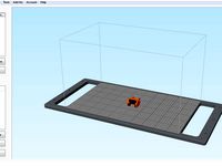 Printrbot Simple Metal X Axis Upgrade Model for Simplify3D by Belton