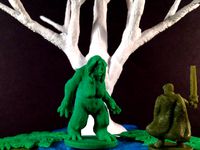 Swamp Trolls (18mm scale) by dutchmogul