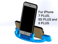 Auggie's iPhone XS Max, 8 PLUS, 7 PLUS, 6 PLUS or 6S PLUS cradle with sound redirector amplifier Landscape and Portrait Modes by Auggie