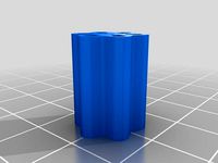 Churro-style Piloted 1/2" Hex Hub by flemdogmillionaire