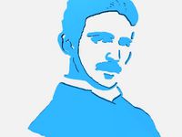 Nikola Tesla Silhouette by Brandon1792