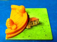Carcassonne Castle End Cap by Popbert
