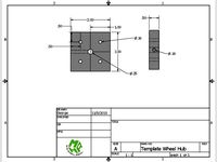 Wheel Hub by MetroRobotics