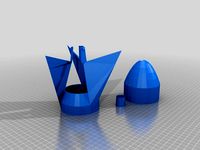 water rocket for a San Pellegrino PET-bottle by hen3