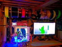 support bobine mezzanine by gardien