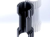 Wire Guard for Leapfrog Creatr X Axis Rod by Popsicle_peon