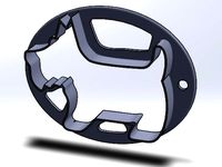 Molde de perro by Solidos3D