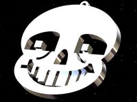 Sans keychain by StoneColdLoki