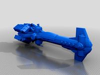 Star Wars The Old Republic Destroyer ship by Gargi