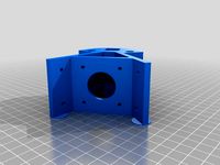 customized Kossel LM8UU 1515 extrusion by betocabus