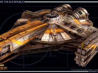 Star Wars The Old Republic Smuggler ship by Gargi