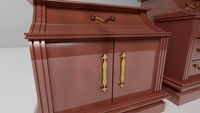 Elegant drawers 3D Model