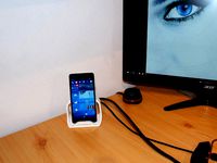 Lumia smartphone stand by Siad