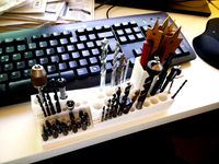 Yet another (big) drills and hex holder 210mm and 235mm long by ImShogun