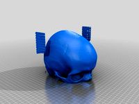 half cranium by F_Cutrone