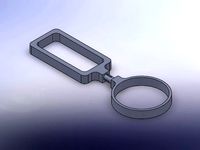 Cupholder for people without wrist rotation by wesguilherme_92