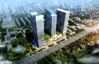 Skyscraper business center 100 3D Model