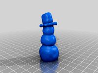 Snowman Sandy by mhutt