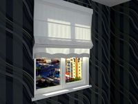 Roman Shade 3D Model