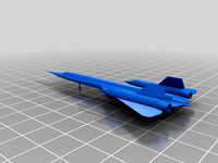 White SR-71 Blackbird by JCanz