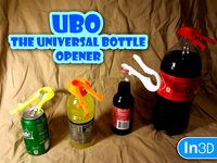 UBO - The Universal Bottle Opener (v1) by In3Designs