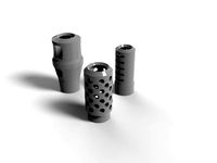 28mm artillery muzzle brakes by jdteixeira