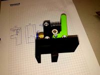 Bernis extruder holder for Funbot i1 by Georg_cz