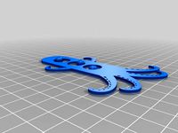 Three eyed alien wall sticker. by BytePilot