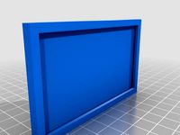 Buisness Card Wall Frame W/ Easy-to-install Bracket  by Smithyverse
