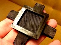 Four sided 70-80° overhang test with 30mm bridging. by tahustvedt