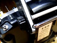 FRSky TARANIS telemetry mobile phone holder by JJCHACON
