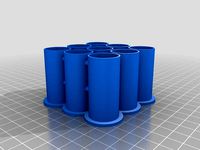 Parametric Test Tube Rack by phord
