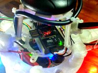 GPS Mount for Full 3D Print Y6 HexaCopter Flame by WindoAC