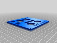 Open Sim Wheel - Control Box Face Plate by Shannonb1