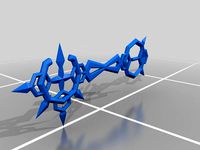 Bond of Flame Keyblade by Budward