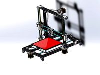 Prusa i3 rework in Aluminumm by CERAMBOT