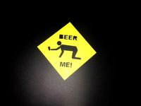 Beer Me Coaster by Rapidhearts
