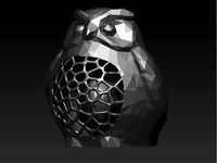 Owl with egg by Guidoo