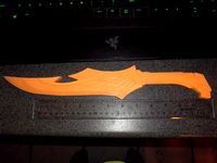 Skyrim Elven Dagger (WIP) by ShadowsInTime