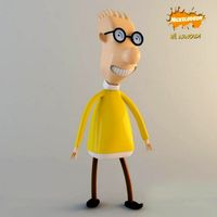 Hey arnold brainy 3D Model