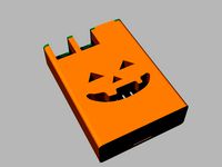 Raspberry PI B+ Sleeve (Halloween Ver.) by 3dmakerspace