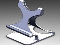 Curvy Tablet Stand by invent3d